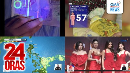 24 Oras: (Part 3) Dumaraming kaso ng tigdas sa QC, binabantayan kasabay ng laban kontra-dengue; PNP Chief: May memo na pumapayag dumaan ang PNP marked vehicles sa bus lane kung emergency; cast ng GMA's first Viu original series na "Slay", hot..., atbp.