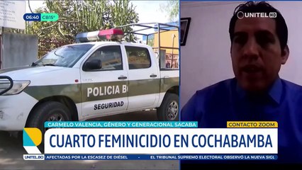 Feminicidio en Sacaba: el autor quiso hacer creer que la mujer murió por causas naturales