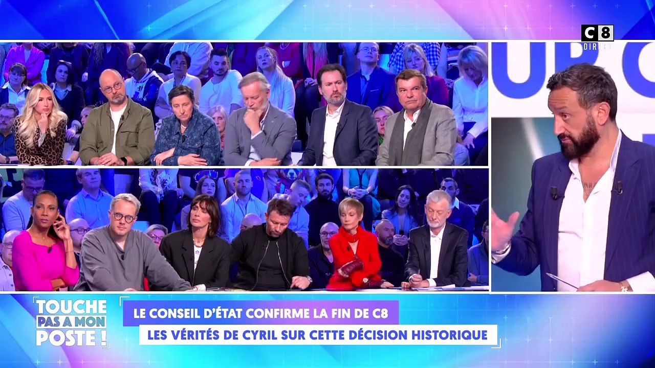 Cyril Hanouna cible Alexis Kohler dans "TPMP" le 19 février, après la validation par le Conseil d'État de la décision de l'Arcom de ne pas reconduire C8 sur la TNT.