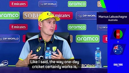 Labuschagne says Australia must be ready to perform against Afghanistan