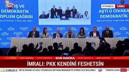 İmralı: PKK kendini feshetsin