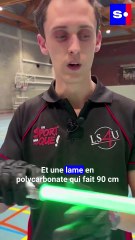 Le sabre laser s’invite dans l’offre sportive à Leuze : « On n’a rien à voir avec Star Wars »