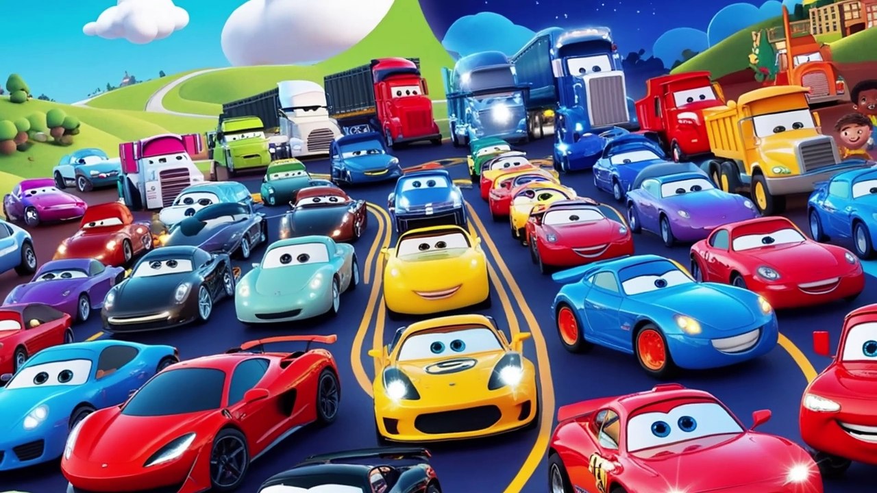 "Racing FUN with Cars in this Kids Song!"