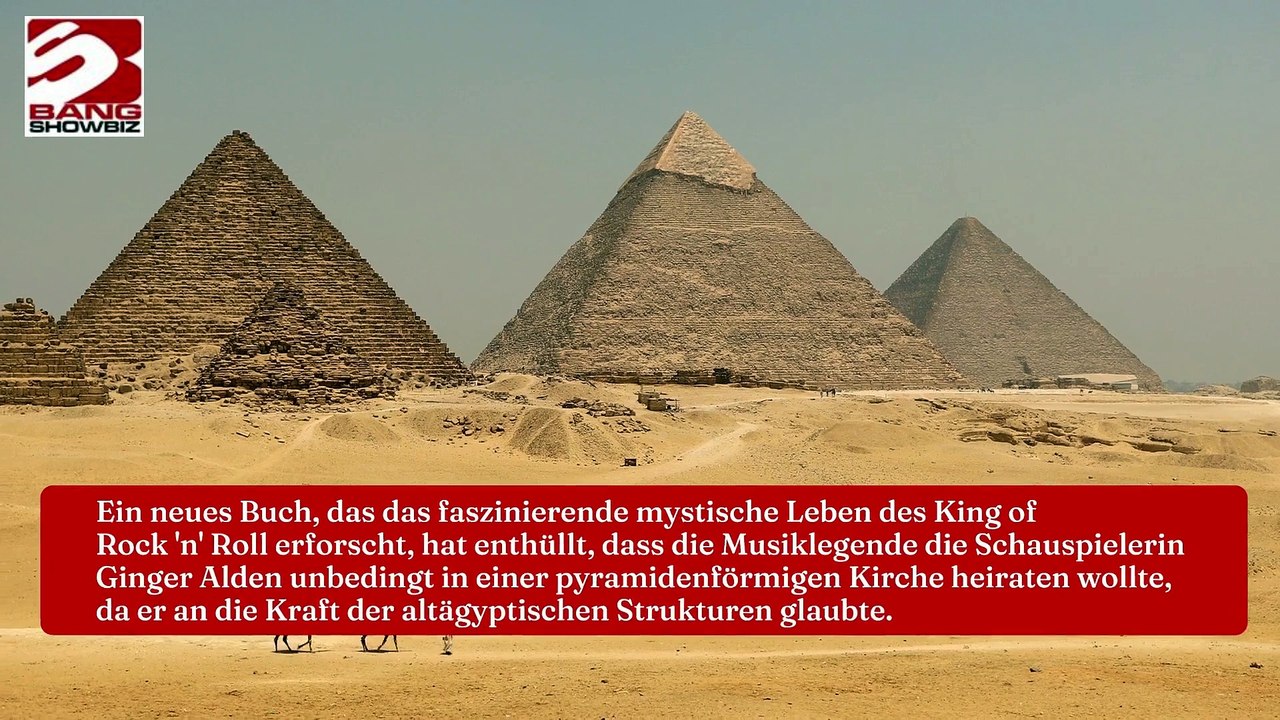 Elvis war fasziniert von Pyramiden