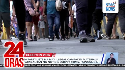 "Red" areas of concern, madaragdagan dahil sa dumaming election-related | 24 Oras