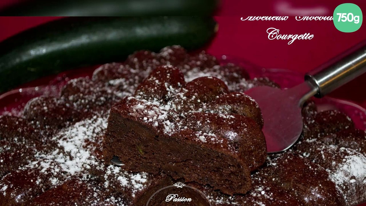 Gâteau au chocolat courgettes ultra moelleux