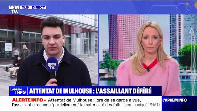Attentat de Mulhouse: l'assaillant déféré en vue de sa mixe en examen