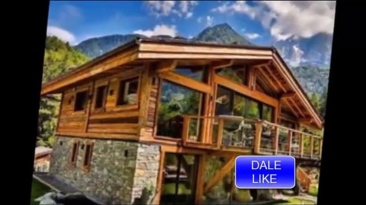 20.- 🏠🏠+ 60 IDEAS DE CASAS de PIEDRA Y MADERA ¡ como hacer casas de piedra y madera! (CASA PIEDRA MADERA) (1)