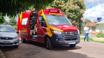 Idoso é atingido por estilhaços de vidro e fica ferido no Bairro Cancelli
