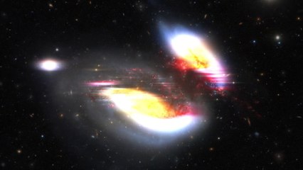 Twisted 'Taffy Galaxies' In Amazing Gemini North Telescope Image