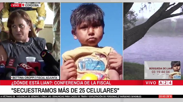 La fiscal del caso Lian brindó detalles desconocidos sobre la desaparición en Córdoba
