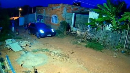 Vídeo mostra momento em que homem é morto a tiros pelo irmão do genro