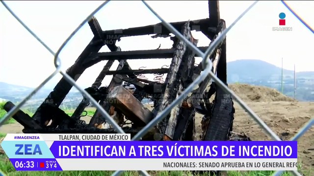Identifican a 3 víctimas del incendio en un anexo en la alcaldía Tlalpan, CDMX