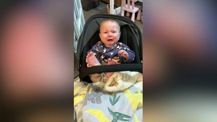 Mom discovers ultimate baby-meltdown cure - blasting Crazy Frog’s Axel F