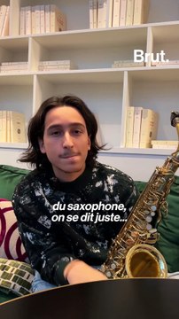 Rayan nous raconte son histoire d'amour avec le saxophone