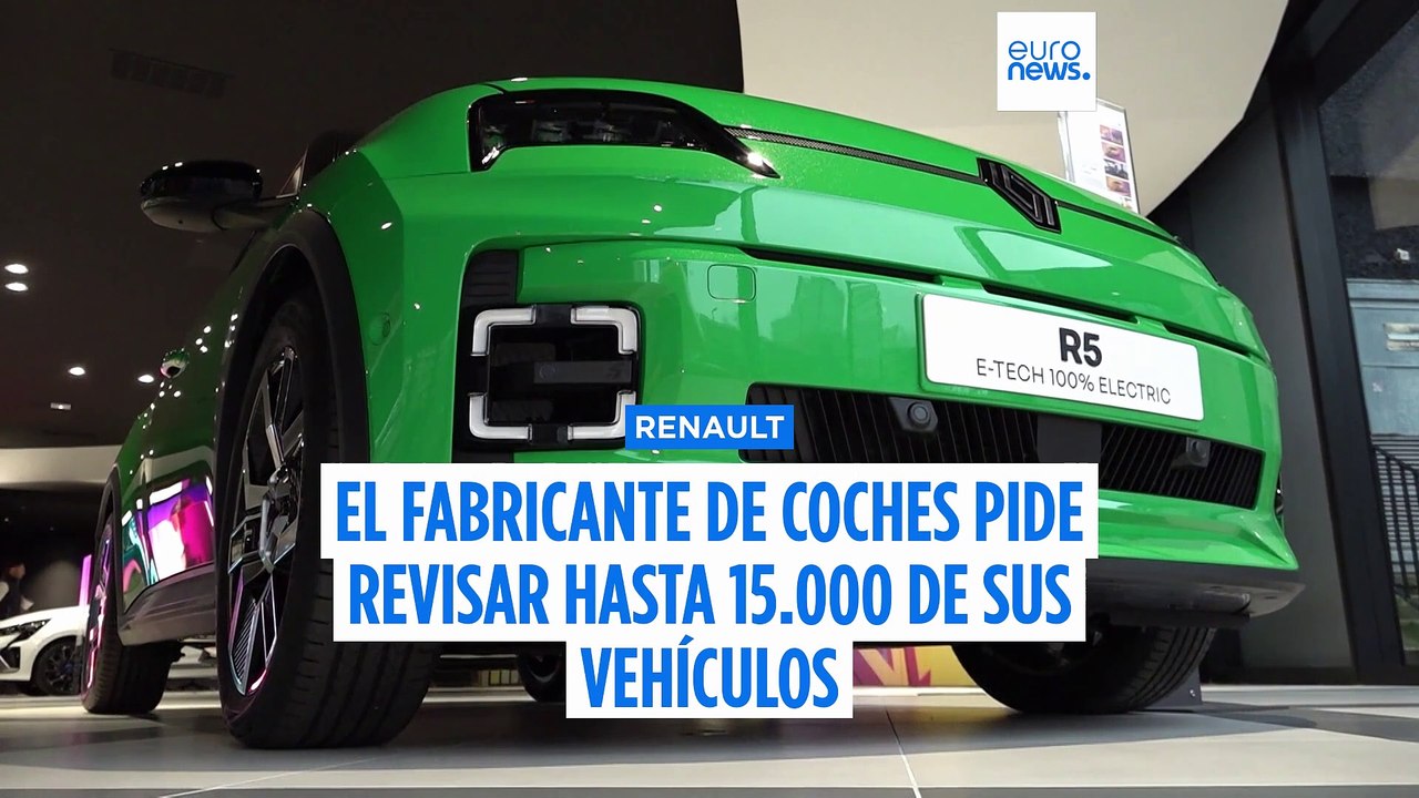 Renault pide revisar 15.000 de sus vehículos por fallos en el arranque del motor