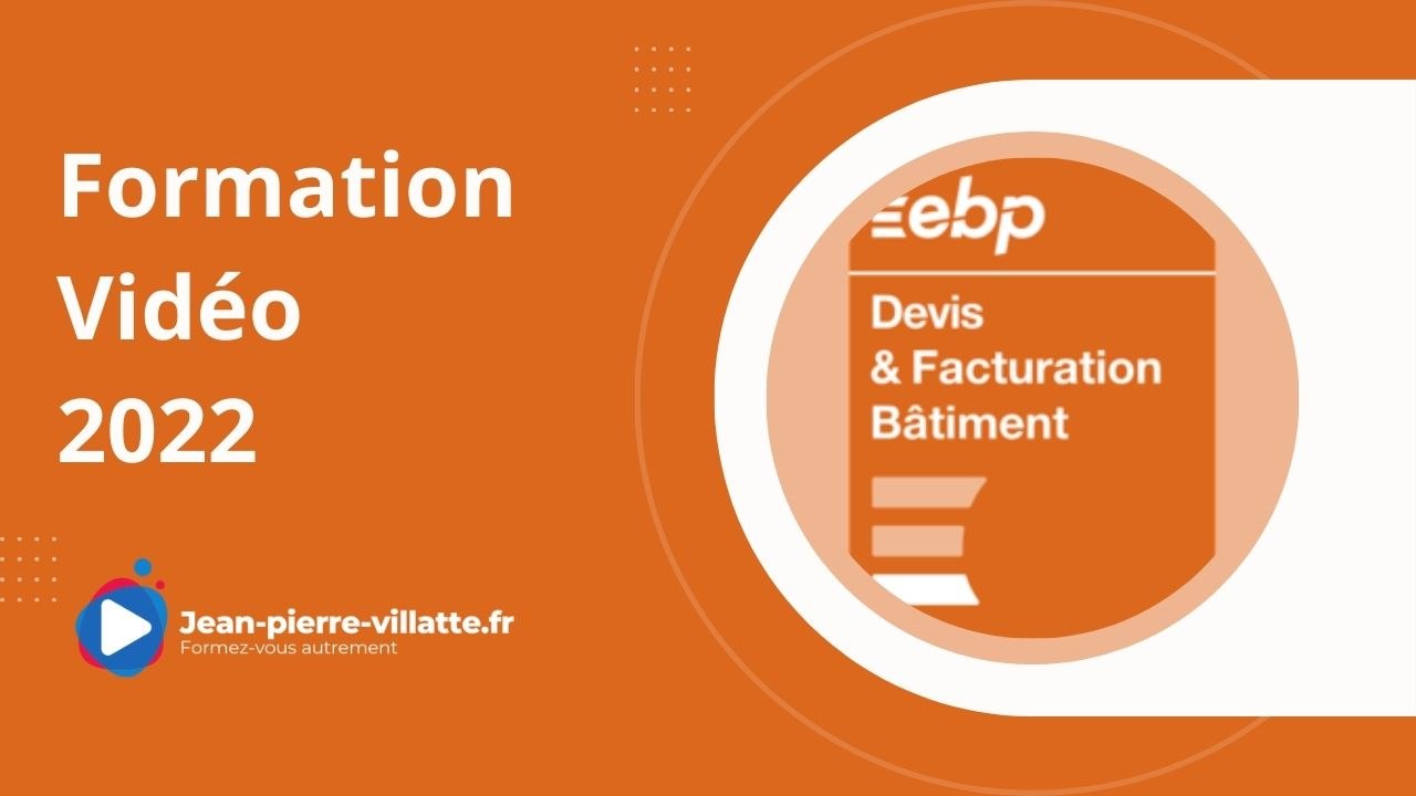 EBP Devis Facturation Bâtiment 2022 : La création du dossier