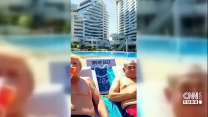 Trump'tan insanlık dışı Gazze videosu