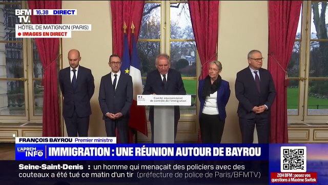 L'immigration prend aujourd'hui un tour inquiétant , estime François Bayrou