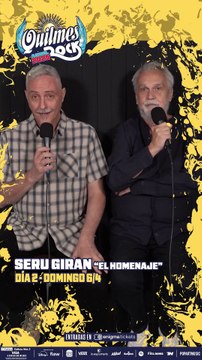 David Lebón y Pedro Aznar se preparan para el Quilmes Rock