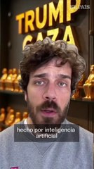 Trump comparte un vídeo hecho con IA con sus planes para Gaza