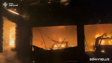 Droni russi attaccano la regione di Kiev, un morto Bucha