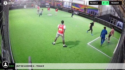 But de Ahcene A - Team B