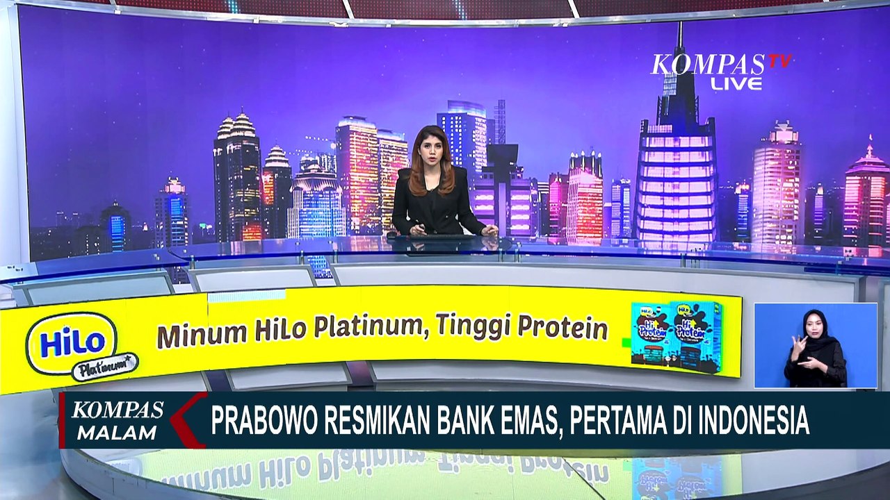 Resmikan Bank Emas Pertama di Indonesia, Presiden Prabowo Ucapkan Terima Kasih ke Jokowi