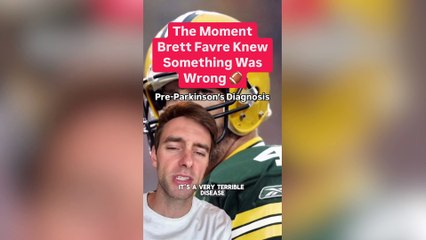 The Sign That Led To Brett Favre Getting Tested For Parkinson's