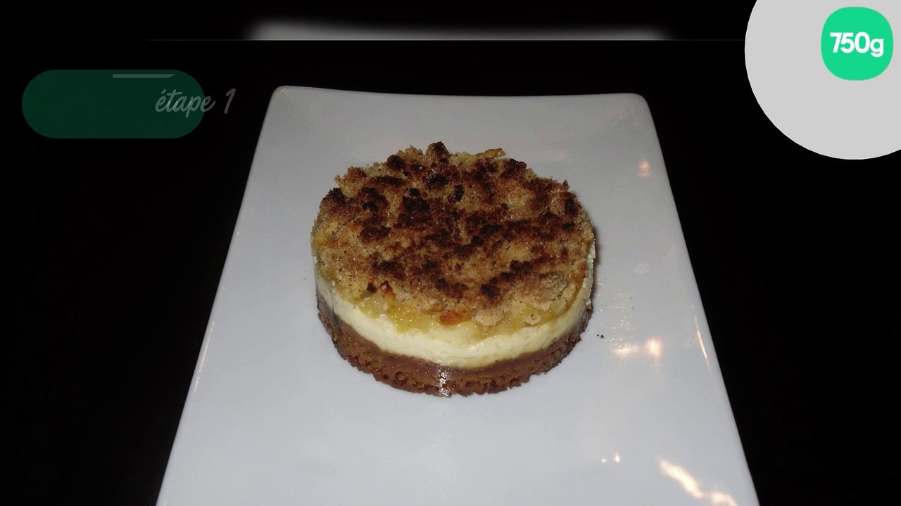 Crumble de cheesecake