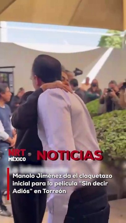El gobernador de Coahuila, Manolo Jiménez, dio el claquetazo inicial para la filmación de la película “Sin decir Adiós”, un proyecto cinematográfico que se llevará a cabo en Torreón y que busca resaltar la belleza de la región.