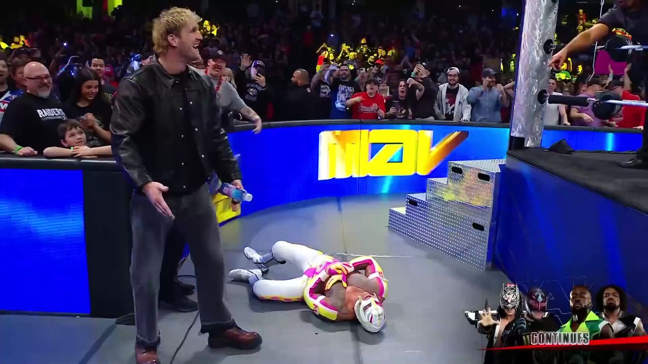 Logan Paul helps New Day steal a win from Rey Mysterio _ Dragon Lee_ Raw highlights, Feb. 3, 2025