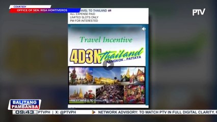 Sen. Hontiveros reveals new POGO scheme