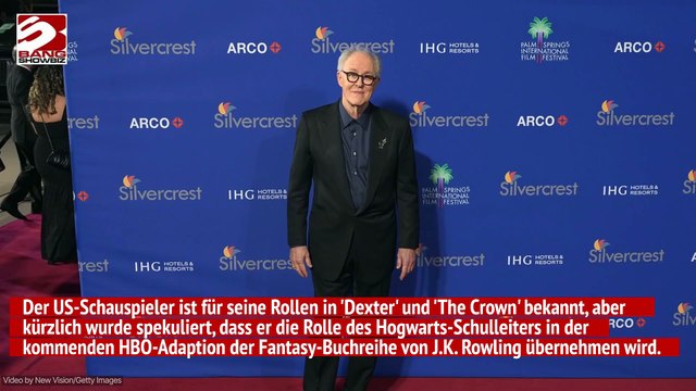 'Keine leichte Entscheidung': John Lithgow spielt Dumbledore in neuer 'Harry Potter'-Serie