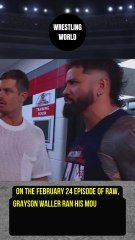 Jey Uso Made Theory yeet & superkicked Waller.