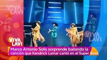 Marco Antonio Solis recrea baile de Kendrick Lamar