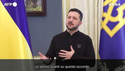 Zelensky: "Spero di incontrare Trump venerdi' a Washington"