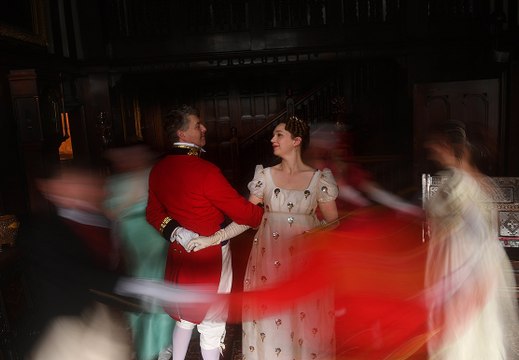 Anne Lister Dancers at Shibden Hall