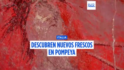 Descubren un enorme fresco dedicado a Dioniso en el yacimiento arqueológico de Pompeya
