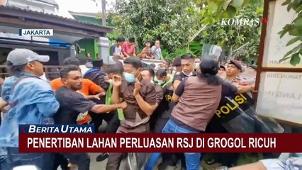 Penertiban Lahan Perluasan RSJ Grogol Ricuh, Pihak Rumah Sakit Klaim Sudah Sosialisasi