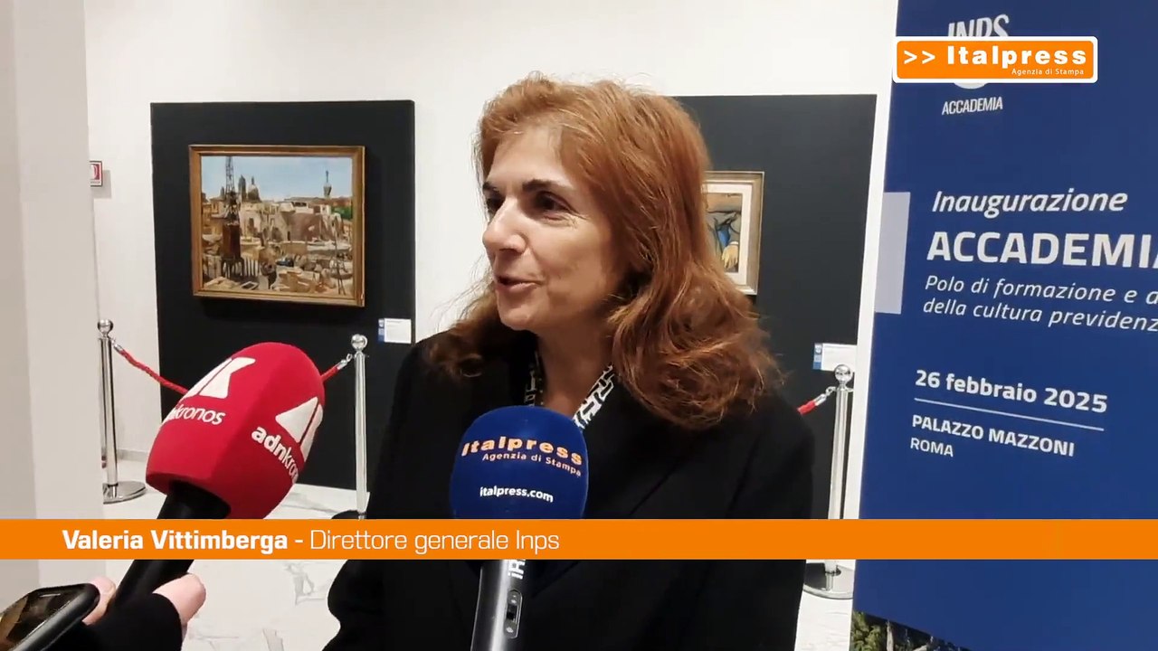 Previdenza, Vittimberga "Accademia Inps polo di alta formazione"