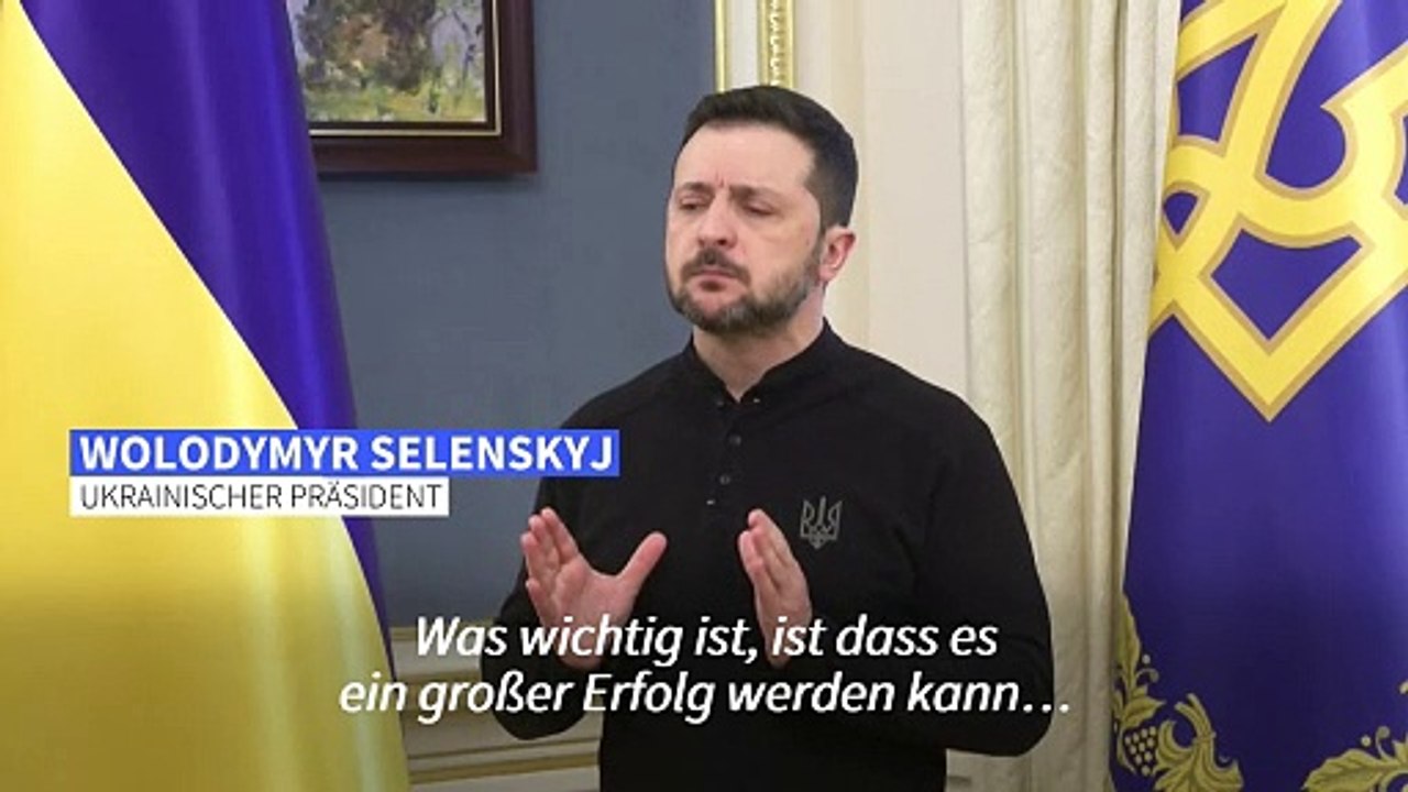 Selenskyj: Deal mit Trump ist Beginn für weitere Vereinbarungen