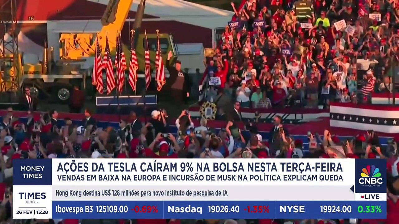 Queda de 9% das ações da Tesla pode ser um alerta? Felipe Machado comenta