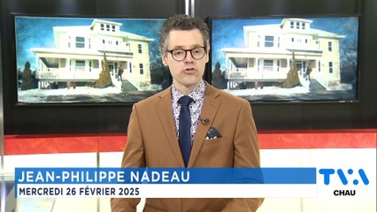 TVA Nouvelles CHAU 12h 25 février 2025
