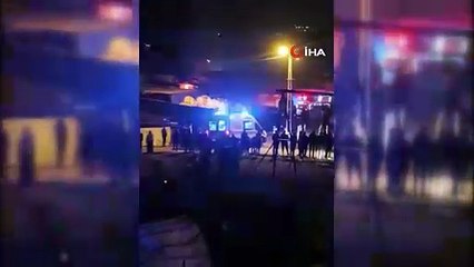 Arnavutköy’de fabrika yangını