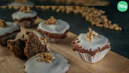 Gâteau aux Noix du Périgord façon cupcake