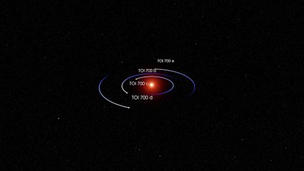 Earth-Size Planet Found In TOI 700 System's Habitable Zone