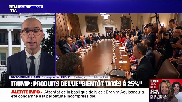 Pour Donald Trump, l'Union européenne a été conçue pour emmerder les États-Unis