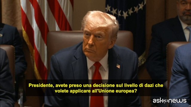 Trump: all'Ue presto dazi al 25%, è stata fatta apposta per fregarci
