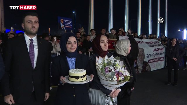 Cumhurbaşkanı Erdoğan'a gençlerden doğum günü sürprizi